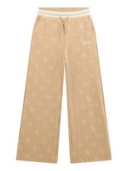 Guess Spodnie dresowe J5BQ17 K1902 Beżowy Wide Leg. Brązowe spodnie dziewczęce Guess, z dresówki. Za 249.99 zł.