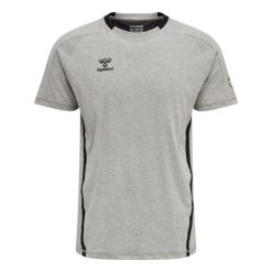 Koszulka Hummel Cima XK. Szare bluzki damskie HUMMEL, s, bez wzorów, sportowe, bez kołnierzyka, bez ramiączek. Za 148.00 zł.