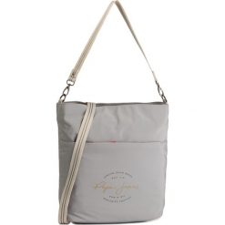 Torebka PEPE JEANS - Shopping 7227661 Grey. Szare torebki klasyczne damskie Pepe Jeans, bez wzorów, z jeansu, duże, bez dodatków. Za 269.00 zł.