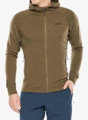 Bluza z kapturem Rab Nexus Hoody. Brązowe bluzy z kapturem męskie RAB, m, z materiału. Za 450.99 zł.