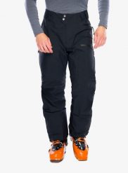 Spodnie w góry Fjallraven Bergtagen GTX Pro Trousers. Czarne spodnie materiałowe męskie Fjällräven, bez wzorów, z gore-texu. Za 2,594.89 zł.