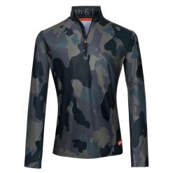 Bluza narciarska Męska Gareth & Lucas Three. Czarne bluzy bez kaptura męskie GARETH & LUCAS, m, z elastanu. Za 229.99 zł.