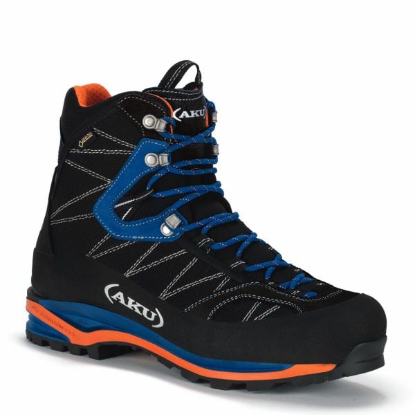 Buty trekkingowe męskie Aku Tengu GORE-TEX. Czarne buty trekkingowe męskie Aku, z gore-texu, bez zapięcia, trekkingowe, gore-tex. Za 849.00 zł.