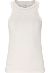 Damski tank top Athlecia Lenga. Szare topy sportowe damskie Athlecia, m, bez wzorów, z bawełny, bez ramiączek. Za 143.00 zł.