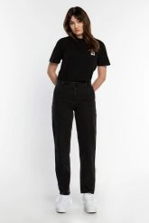 Spodnie damskie Loose Fit Carhartt WIP W' Pierce Pant I025268-8906 26. Czarne spodnie materiałowe damskie Carhartt, bez wzorów, sportowe. Za 409.00 zł.