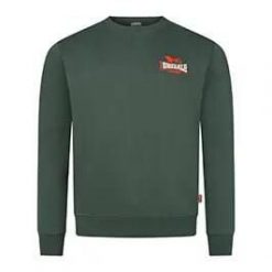 Bluza Lonsdale Lympstone. Czerwone bluzy bez kaptura męskie Lonsdale, xl, z dresówki. Za 228.50 zł.