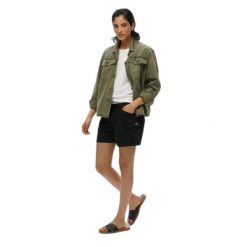 Damskie szorty cargo Superdry. Czarne szorty damskie Superdry., bez wzorów, z tkaniny, eleganckie. Za 264.90 zł.