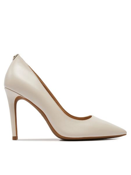 MICHAEL Michael Kors Szpilki Alina 40R4HNHP1L Écru. Szpilki MICHAEL Michael Kors, bez wzorów, ze skóry, bez obcasa. Za 629.99 zł.