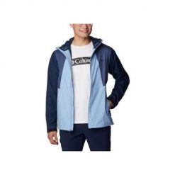 Kurtka uniwersalna męska Columbia Inner Limits II Jacket. Niebieskie kurtki męskie Columbia, m, bez wzorów, z syntetyku, klasyczne, z kapturem. W wyprzedaży za 339.00 zł.