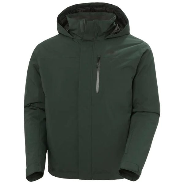 Kurtka narciarska Helly Hansen Crewser. Czarne kurtki męskie Helly Hansen, m, bez wzorów, z dzianiny, bez kaptura, narciarskie. Za 1,067.00 zł.