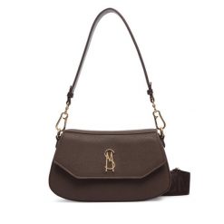 Torebka Steve Madden. Brązowe torebki klasyczne damskie Steve Madden, bez wzorów, bez dodatków. Za 429.99 zł.