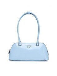 Guess Torebka Arnela HWNY94 96080 Błękitny. Niebieskie torebki klasyczne damskie Guess, z aplikacjami, ze skóry, bez dodatków. Za 349.99 zł.