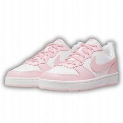 Buty Sportowe Damskie Nike Court Borough Low 2 Se (Gs). Białe buty sportowe na co dzień damskie Nike, bez wzorów, nike court. Za 228.80 zł.