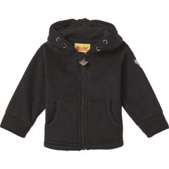 Bluza w kolorze czarnym. Czarne bluzy chłopięce Steiff, z aplikacjami, bez ramiączek, bez kaptura. W wyprzedaży za 68.95 zł.
