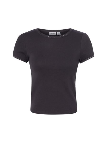 Noisy May Koszulka Kobiety Bawełna (100%) czarny, M. Czarne t-shirty damskie Noisy may, m, bez wzorów, z bawełny, bez kołnierzyka. Za 109.95 zł.