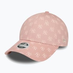 Czapka z daszkiem damska New Era Monogram 9Forty New York Yankees. Brązowe czapki z daszkiem damskie New Era, bez wzorów. Za 109.99 zł.