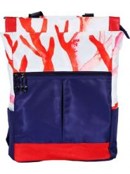 Anemoss Plecak "Coral" w kolorze granatowo-czerwonym na laptopa - 30,5 x 40,6 x 12,7 cm rozmiar: onesize. Czerwone plecaki damskie Anemoss, bez wzorów, z materiału. Za 69.99 zł.