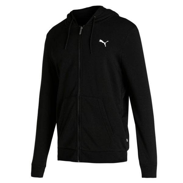 Puma Bluza Ess Fz 84721901. Czarne bluzy bez kaptura męskie Puma, m. Za 164.99 zł.