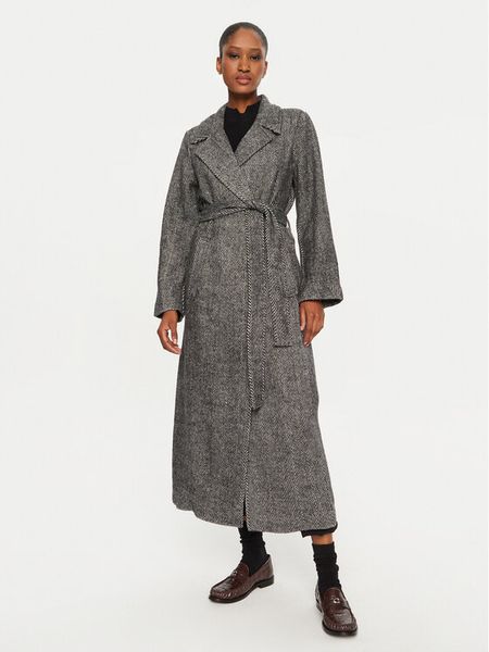 OUI Płaszcz przejściowy 88952 Szary Regular Fit. Szare płaszcze damskie Oui, bez wzorów, z syntetyku. Za 869.99 zł.