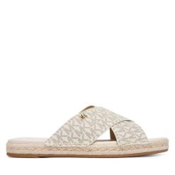 Espadryle MICHAEL Michael Kors. Białe espadryle damskie MICHAEL Michael Kors, bez wzorów, bez obcasa. Za 529.99 zł.