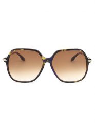Victoria Beckham Damskie okulary przeciwsłoneczne w kolorze złoto-brązowo-jasnobrązowym rozmiar: 60. Brązowe okulary przeciwsłoneczne damskie VICTORIA BECKHAM. Za 404.10 zł.