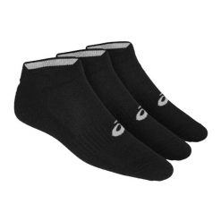 Skarpetki Unisex Dla Dorosłych 155206 0001 3pak. Czarne skarpetki damskie Asics, bez wzorów. Za 58.99 zł.