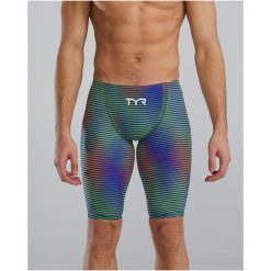Spodenki pływackie męskie TYR Avictor 2.0 Luminins. Czarne kąpielówki męskie TYR, m, bez wzorów, do pływania. Za 1,299.99 zł.