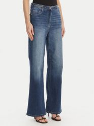 Morgan Jeansy 261-PIZET Niebieski Wide Leg. Niebieskie jeansy damskie Morgan. Za 329.99 zł.