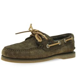 Mokasyny Classic Boat 2 Eye Rozmiar 42 - TB0A4187EO8 Zielony. Zielone mokasyny męskie Timberland, ze skóry. Za 630.45 zł.