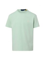 Polo Ralph Lauren Koszulka męska Mężczyźni Bawełna (100%) zielony jednolity, L. Zielone koszulki polo męskie Polo Ralph Lauren, l, bez wzorów, z bawełny, bez ramiączek. Za 419.95 zł.