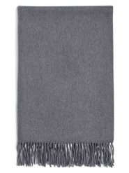 CXL by Christian Lacroix Kaszmirowy szal w kolorze ciemnoszarym - 200 x 70 cm rozmiar: onesize. Szare szaliki i kominy damskie CXL by Christian Lacroix, bez wzorów, z kaszmiru. Za 587.99 zł.