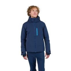 Kurtka Narciarska Rossignol męska Blackside JKT granatowa. Niebieskie kurtki męskie Rossignol, m, bez wzorów, bez kaptura, narciarskie. W wyprzedaży za 1,989.00 zł.