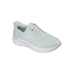 Buty SKECHERS GO WALK FLEX GRAND ENTRY Zielony. Zielone buty sportowe na co dzień damskie Skechers, bez wzorów, trekkingowe, Skechers Sport. Za 332.99 zł.