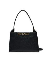 Just Cavalli Torebka 77RA4BD5 Czarny. Czarne torebki klasyczne damskie Just Cavalli, bez wzorów, ze skóry, bez dodatków. Za 589.99 zł.