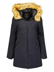Geographical Norway Parka "Adelaide" w kolorze granatowym rozmiar: XL. Niebieskie parki damskie Geographical Norway, xl, bez wzorów. Za 193.24 zł.