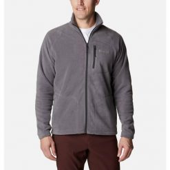 Bluza polarowa turystyczna męska Columbia Fast Trek II FZ. Szare bluzy bez kaptura męskie Columbia, m, z polaru. Za 259.00 zł.