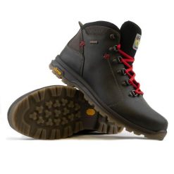 Buty trekkingowe męskie Grisport Plomb Defender. Czarne buty trekkingowe męskie Grisport, na zimę, z materiału, bez zapięcia, trekkingowe. Za 309.49 zł.