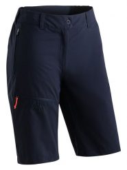 Maier Sports Szorty funkcyjne "Lulaka" w kolorze granatowym rozmiar: 40. Niebieskie spodenki sportowe damskie Maier Sports, z materiału, outdoorowe. Za 202.03 zł.