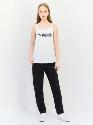 Puma Top w kolorze białym rozmiar: S. Białe topy damskie Puma, s, bez wzorów, bez kołnierzyka. Za 82.64 zł.