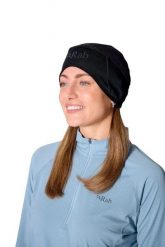 Czapka trekkingowa Windstopper. Czarne czapki męskie RAB, bez wzorów, z gore-texu, sportowe. Za 109.99 zł.