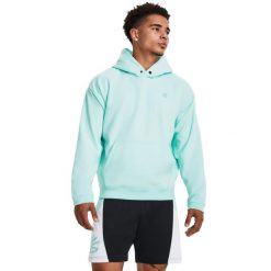 Bluza męska Under Armour CURRY GREATEST HOODIE. Niebieskie bluzy bez kaptura męskie Under Armour, m. Za 219.99 zł.