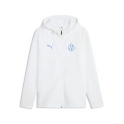 Kurtka treningowa OM Softshell 2026/27. Białe kurtki męskie Puma, m, bez wzorów, z materiału, eleganckie, bez kaptura. Za 517.50 zł.