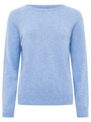 Zwillingsherz Kaszmirowy sweter w kolorze błękitnym rozmiar: M. Niebieskie swetry klasyczne damskie Zwillingsherz, m, z kaszmiru, bez kołnierzyka. Za 436.14 zł.