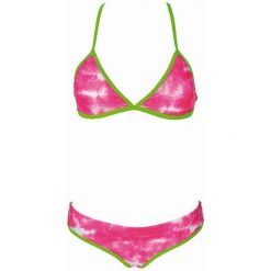 Strój kąpielowy damski dwuczęściowy bikini na basen Arena Clouds Light. Czerwone bikini damskie Arena, bez wzorów. Za 119.99 zł.