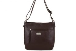 Listonoszka skórzana BARBERNI'S c. brązowa 984-11. Brązowe shopper bag damskie Barberinis, bez wzorów, ze skóry, małe, bez dodatków. Za 269.99 zł.