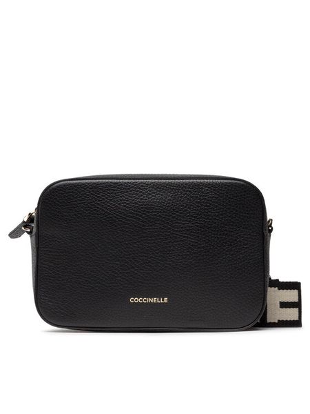 Coccinelle Torebka Mn5 Tebe E5 MN5 55 I1 01 Czarny. Czarne listonoszki damskie Coccinelle, bez wzorów, ze skóry, bez dodatków. Za 849.99 zł.