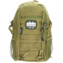 Plecak sportowo-turystyczny dla dorosłych Frome Tactical 12L Mini pojemność 12L. Zielone plecaki męskie Campus, bez wzorów, z materiału. Za 129.99 zł.