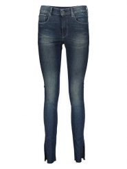 G-Star Dżinsy - Skinny fit - w kolorze niebieskim rozmiar: W26/L30. Niebieskie jeansy damskie G-Star, z podwyższonym stanem. Za 171.28 zł.