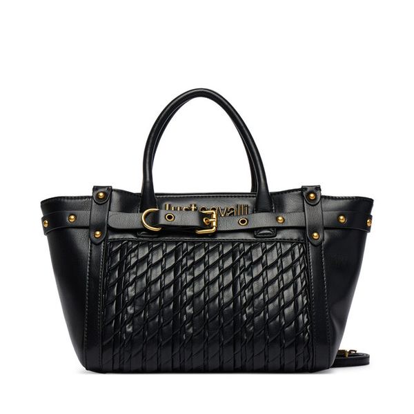 Torebka Just Cavalli. Czarne torebki klasyczne damskie Just Cavalli, bez wzorów, bez dodatków. Za 829.99 zł.