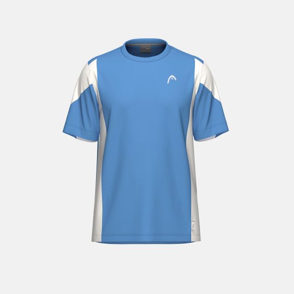 T-shirt Head Slice. Niebieskie t-shirty męskie HEAD, m, bez wzorów, z meshu, bez kołnierzyka. Za 207.00 zł.